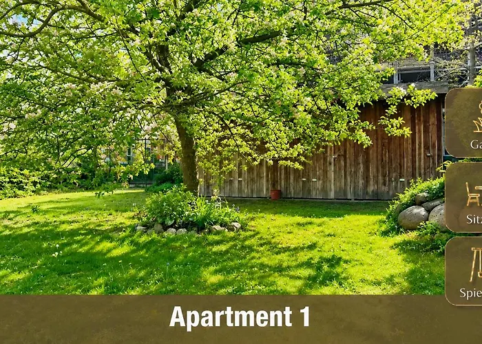 Fewozauber - 5 Apartments Klosterstrasse, Direkt Am Schloss, Garten, Kueche, 2 X Kamin, Fahrraeder Abstellbar